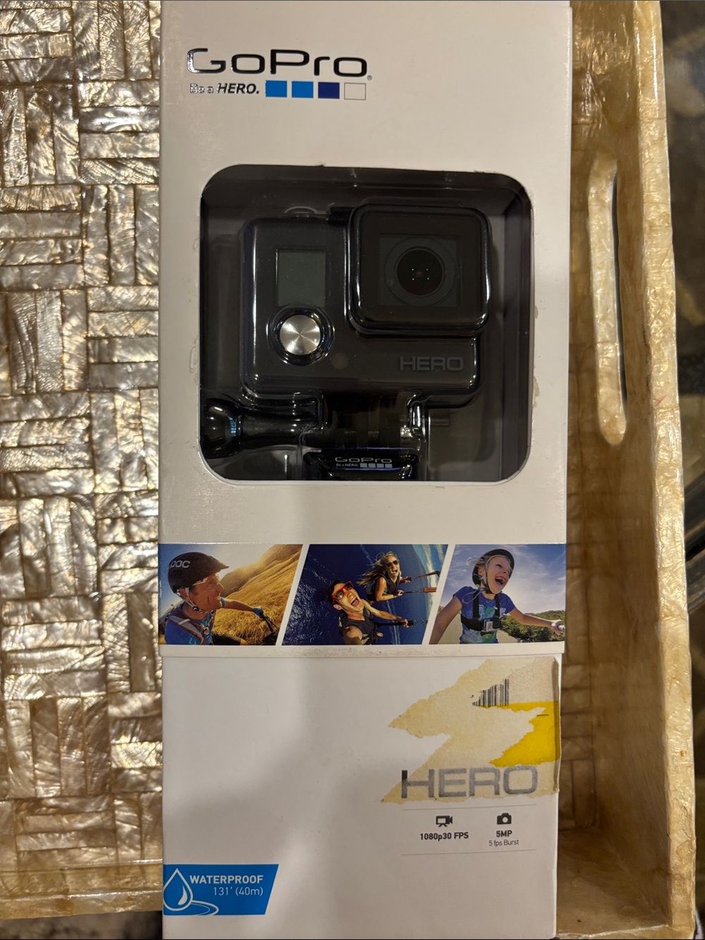GoPro HERO Action Camera in Black and Silver